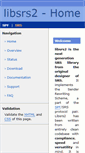 Mobile Screenshot of libsrs2.org